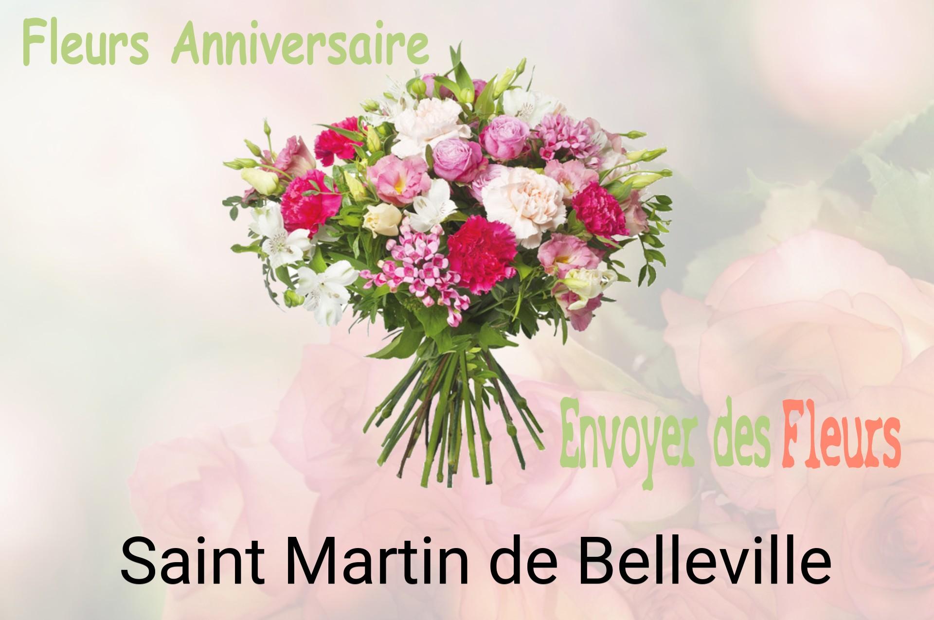 Bouquet de fleurs d’anniversaire livré à Saint-Martin-de-Belleville