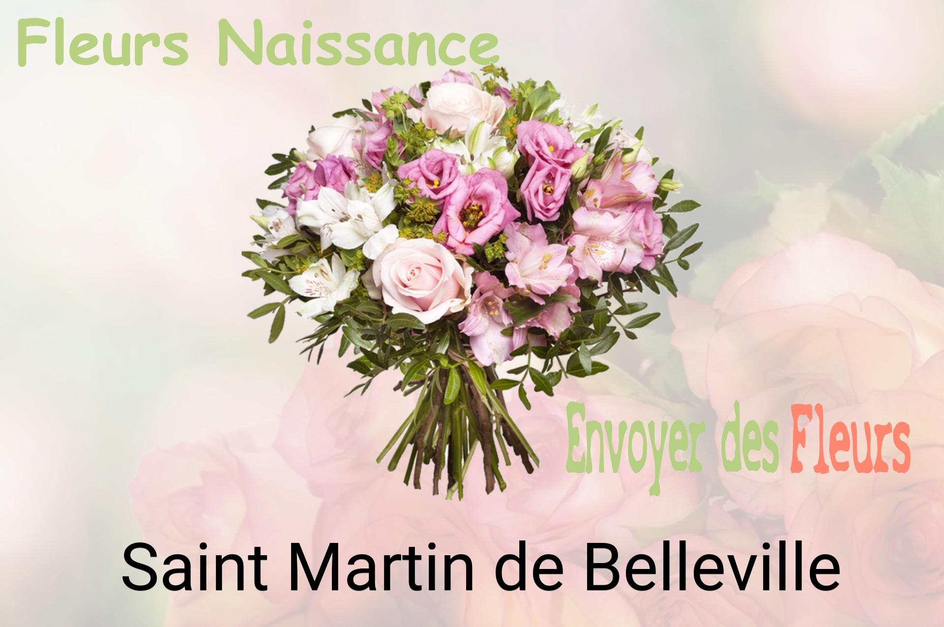 Bouquet de fleurs de naissance livré à Saint-Martin-de-Belleville